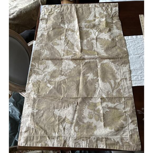 RALPH LAUREN WESTON PARK ATTLEY ( GOLD) KING SHAM PILLOWCASE FLORAL - Picture 7 of 15